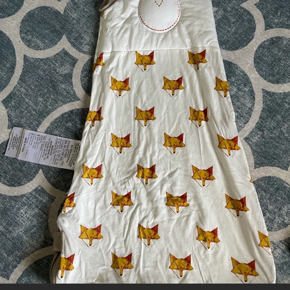 🦊 Nested Bean Sleep Sack